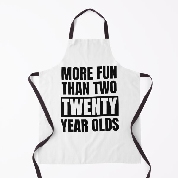 Item preview, More fun than two twenty year olds funny 40th birthday party designed and sold by snowry.