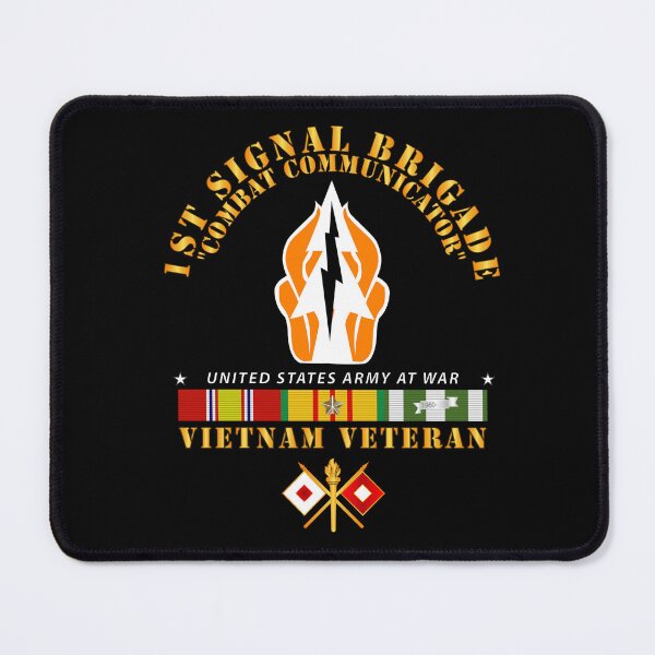 Item preview, Army - 1st Signal Bde DUI - Combat Communicator w VN SVC X 300 designed and sold by Military Insignia Products.