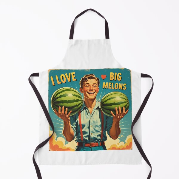 Item preview, I love big melons. designed and sold by NicMacTees.
