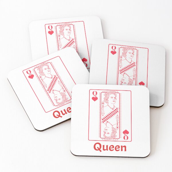 Item preview, Queen of hearts  Playing Card  designed and sold by Tee-Shirt-Topia.