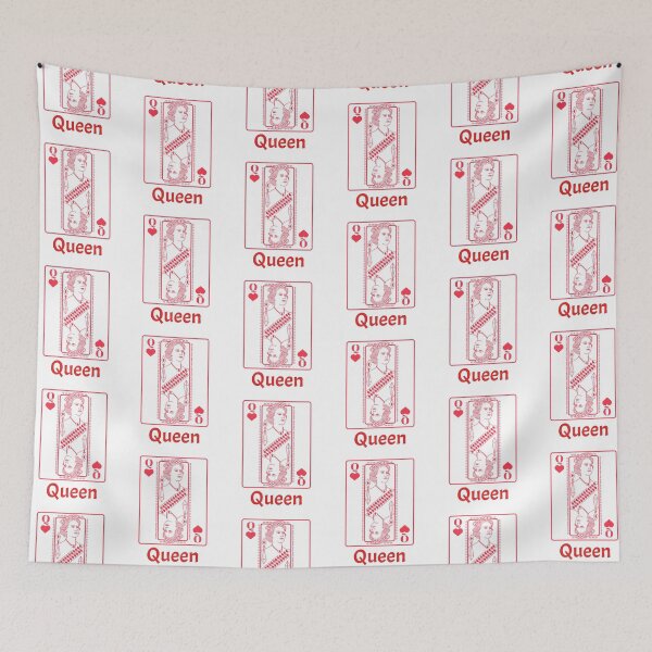 Item preview, Queen of hearts  Playing Card  designed and sold by Tee-Shirt-Topia.