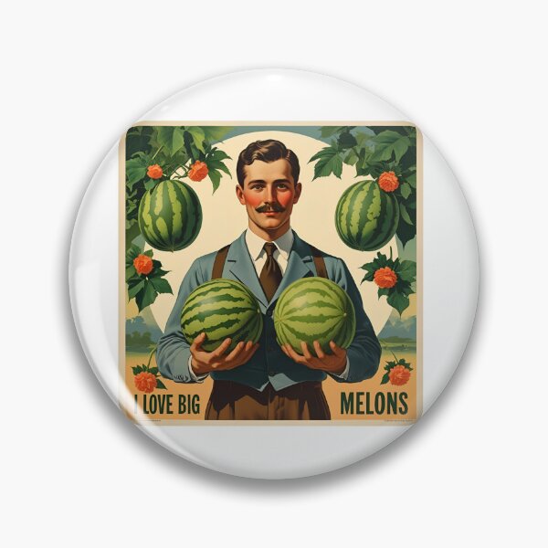 Item preview, I love big melons. designed and sold by NicMacTees.