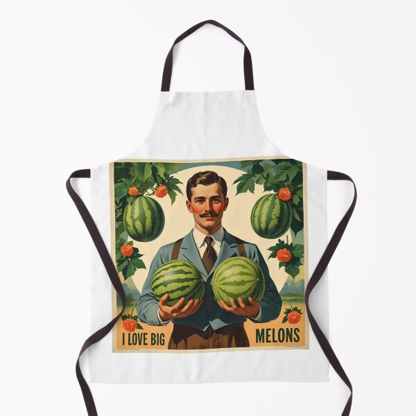 Item preview, I love big melons. designed and sold by NicMacTees.