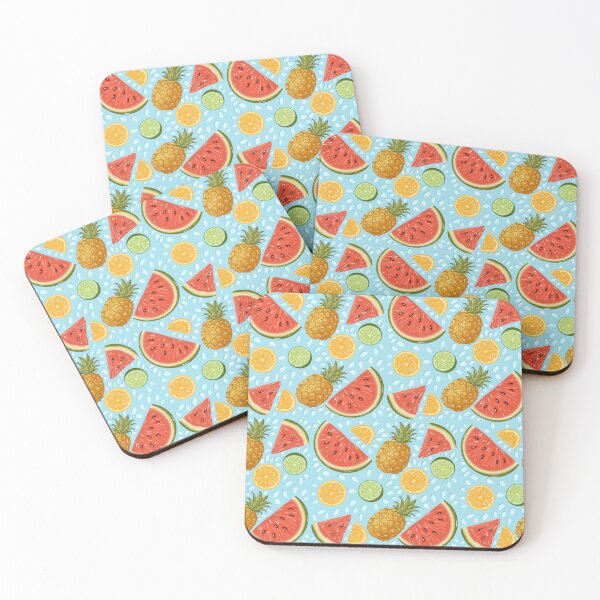 Item preview, Summer Juicy Fruits Pattern designed and sold by SpiritedArtwork.