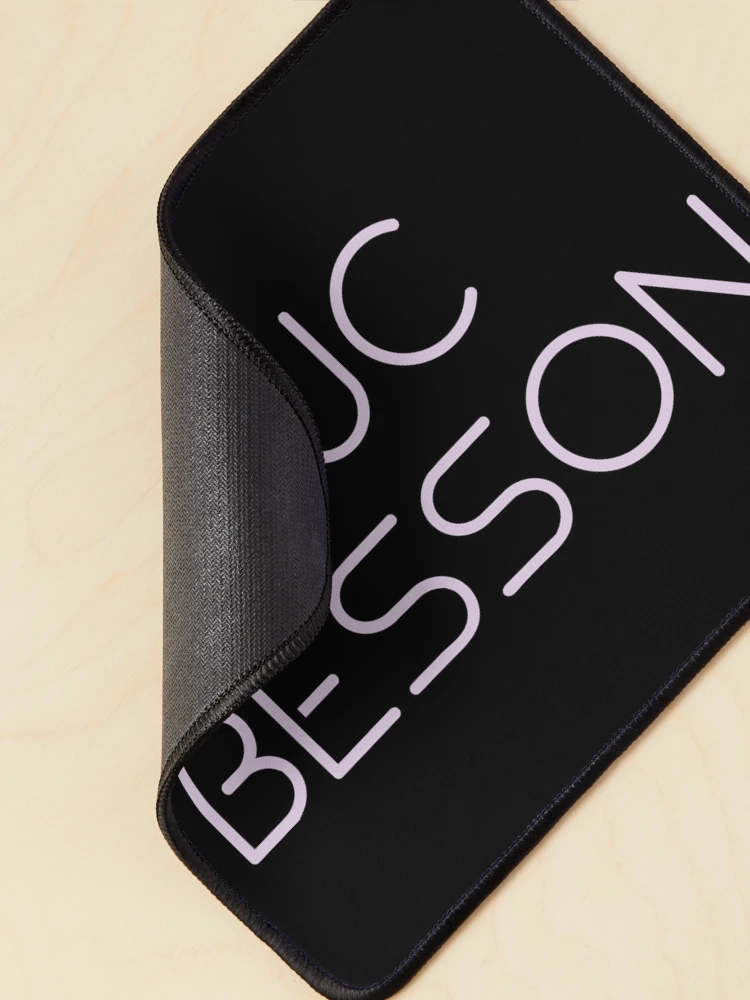 Thumbnail 2 of 5, Mouse Pad, Luc Besson Name Typography designed and sold by IRON WINGS /USAF.