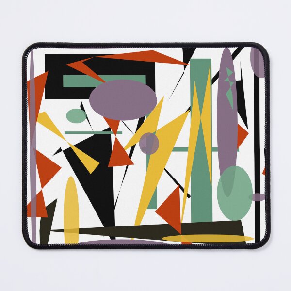 Item preview, Funhouse Abstract Colorful Geometric Shapes and Colors designed and sold by Jessielee72.