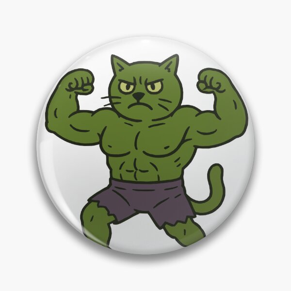 Item preview, CAT HULK designed and sold by MemeWeb.