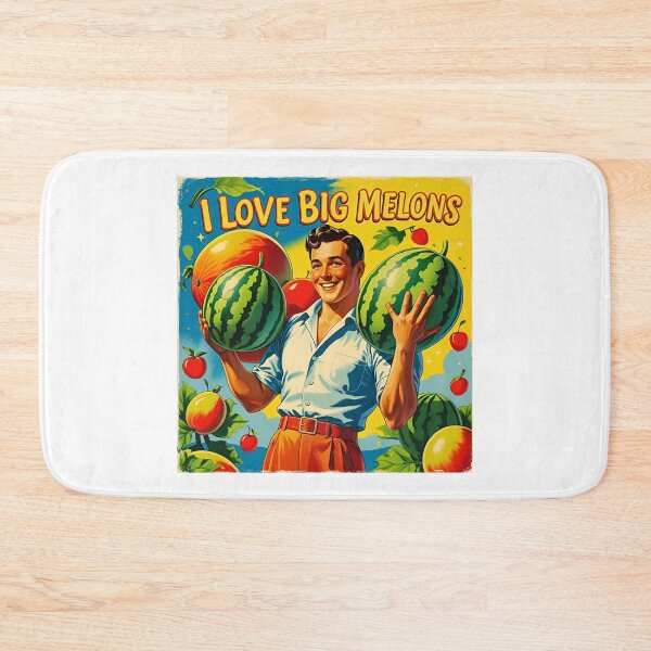 Item preview, I love big melons. designed and sold by NicMacTees.