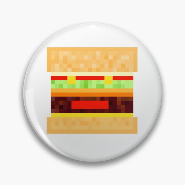 Aperçu de l'œuvre Blocs Rétro - Burger Bloc créée et vendue par Retro Blocs.