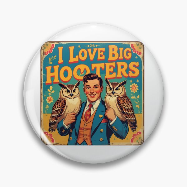 Item preview, I love big Hooters.  designed and sold by NicMacTees.