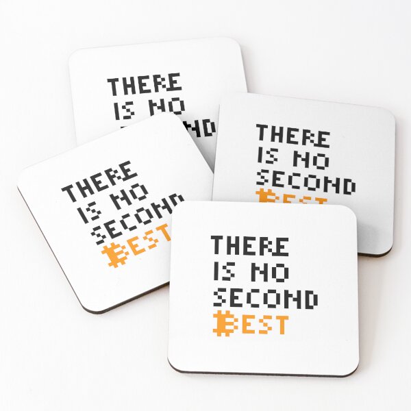 Item preview, There is no second Best - Bitcoin Quote Retro designed and sold by CyberRex.