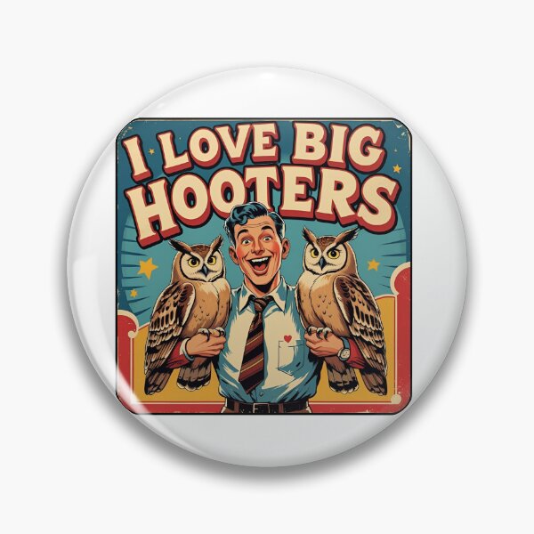 Item preview, I love big Hooters.  designed and sold by NicMacTees.