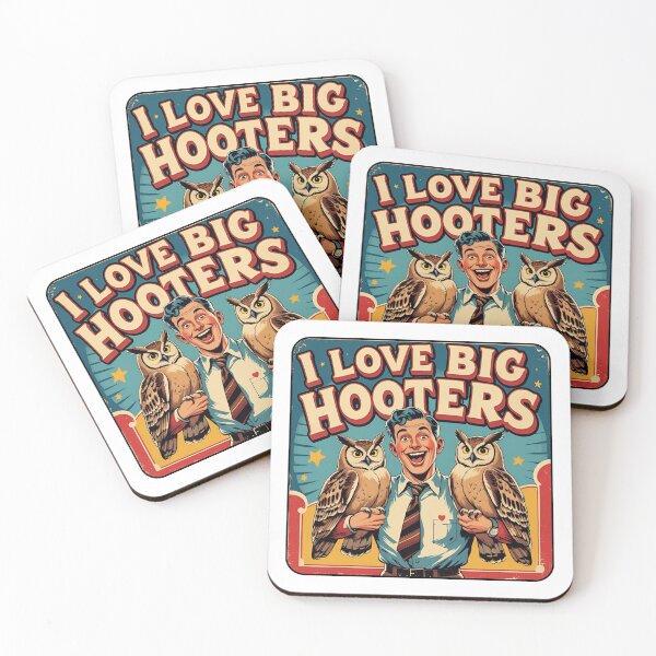 Item preview, I love big Hooters.  designed and sold by NicMacTees.