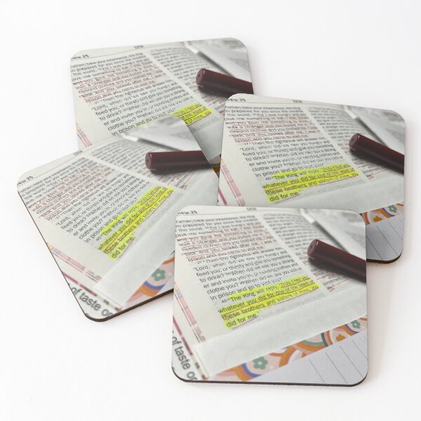 Item preview, Matthew 25 40 picture designed and sold by BorogroveRaven.
