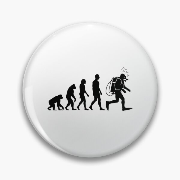 Item preview, Trendy Funny Sucba Diving Evoulution designed and sold by SOUFIANE1991.