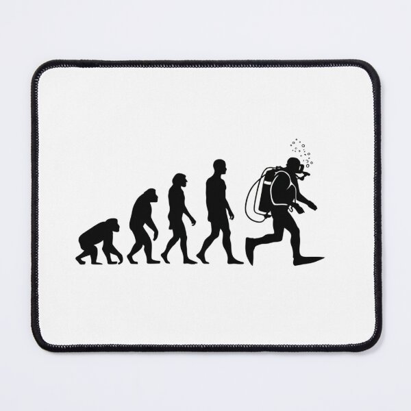 Item preview, Trendy Funny Sucba Diving Evoulution designed and sold by SOUFIANE1991.