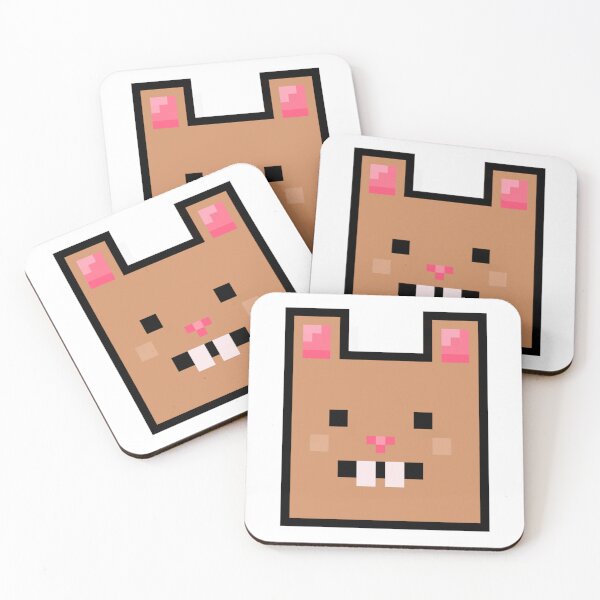 Aperçu de l'œuvre Blocs Rétro - Bunny Bloc créée et vendue par Retro Blocs.