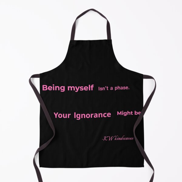 Item preview, Being Myself Isn’t a Phase – Sassy Queer Quote Design designed and sold by KWkindwaves.