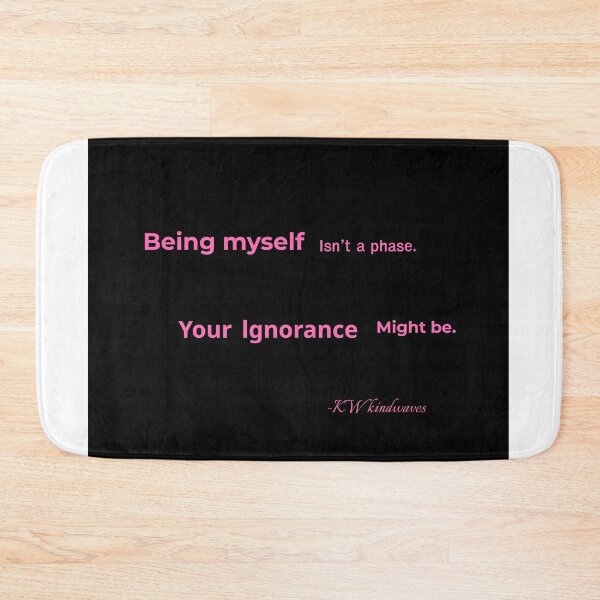 Item preview, Being Myself Isn’t a Phase – Sassy Queer Quote Design designed and sold by KWkindwaves.