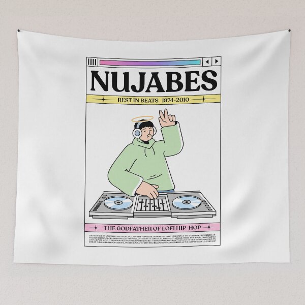 Item preview, Nujabes - Rest In Beatz designed and sold by Intothenoid.