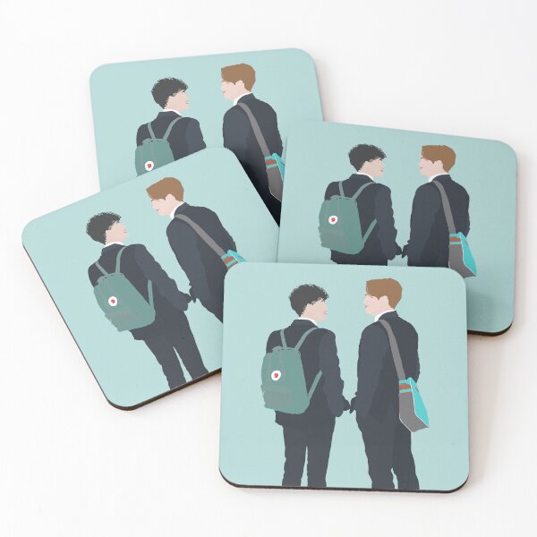 Item preview, Nick and Charlie, boy meets boy. boys become friends. boys fall in love. | heartstopper designed and sold by Pinu92.