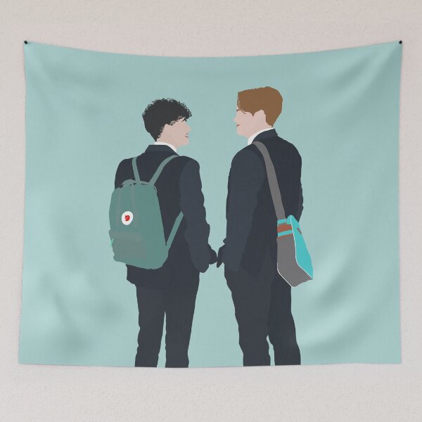Item preview, Nick and Charlie, boy meets boy. boys become friends. boys fall in love. | heartstopper designed and sold by Pinu92.