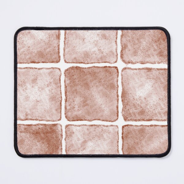 Item preview, Square Mediterranean Stone Tiles - red designed and sold by Anis Illustration.