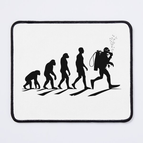 Item preview, Trendy Funny Sucba Diving Evoulution designed and sold by SOUFIANE1991.