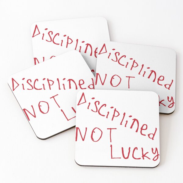 Item preview, Disciplined, Not Lucky designed and sold by kinpirks.
