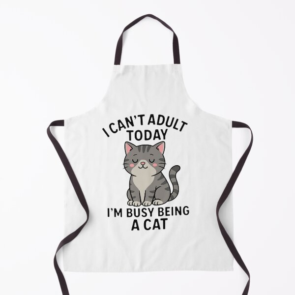 Item preview, I Can’t Adult Today – Lazy Cat Humor Quote designed and sold by FriskySloths.