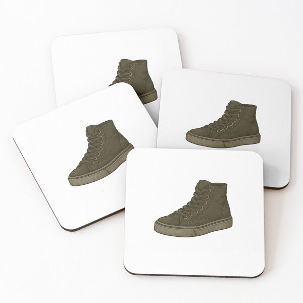 Item preview, Café Crawler Sneaker – Brown Suede Retro Skate Shoe Illustration designed and sold by MasterShiffu.