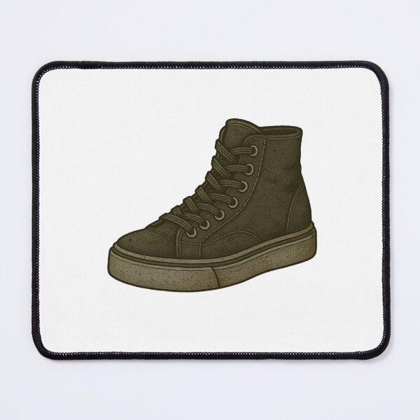 Item preview, Café Crawler Sneaker – Brown Suede Retro Skate Shoe Illustration designed and sold by MasterShiffu.