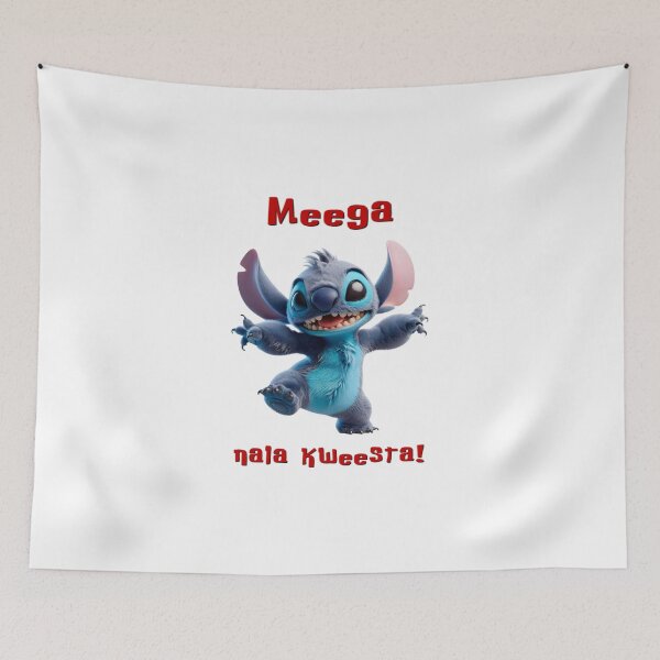 Item preview, Meega Nala Kweesta! – Stitch Mischief  designed and sold by DevenFineArt.