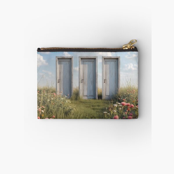 Item preview, Three Doors In a Wildflower Meadow designed and sold by Maria Dryfhout.