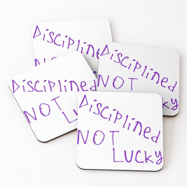 Item preview, Disciplined, Not Lucky designed and sold by kinpirks.