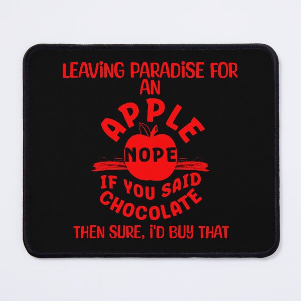 Item preview, Chocolate temptation garden of eden funny religious designed and sold by KHWD.