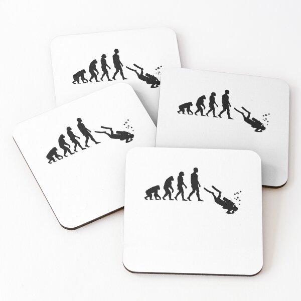 Item preview, Trendy Funny Sucba Diving Evoulution designed and sold by SOUFIANE1991.