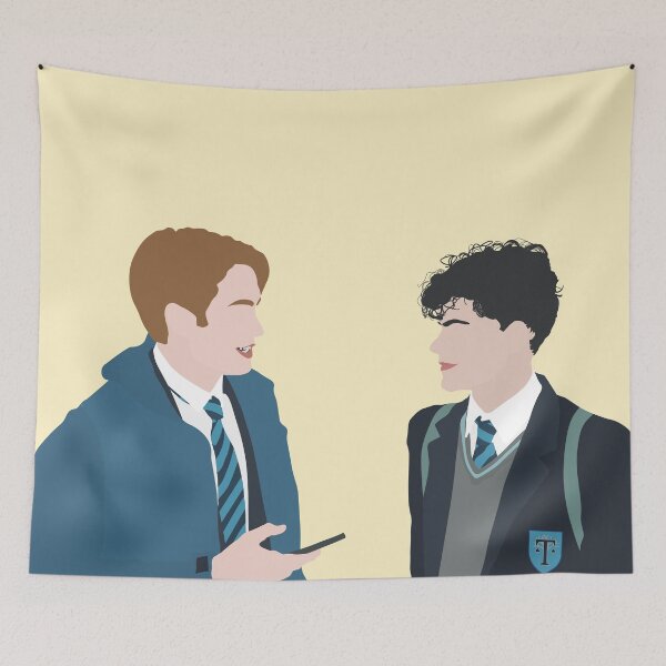 Item preview, Nick and Charlie, boy meets boy. boys become friends. boys fall in love. | heartstopper designed and sold by Pinu92.