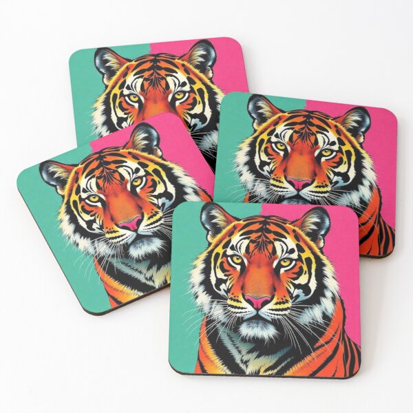 Item preview, Popart style tiger  designed and sold by Dogandesighn.
