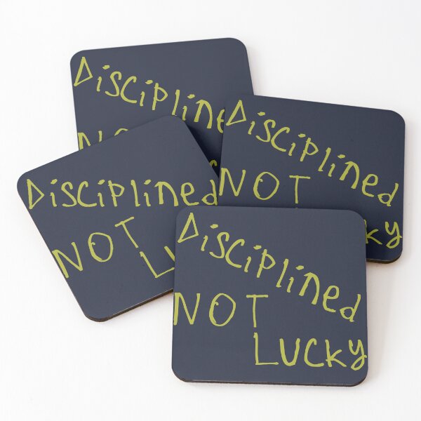 Item preview, Disciplined, Not Lucky designed and sold by kinpirks.
