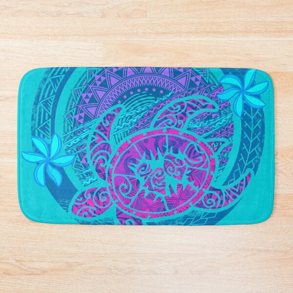 Item preview, Hawaiia - Samoan - Polynesian Tribal Honu Dive Circular Badge designed and sold by sunnthreads.