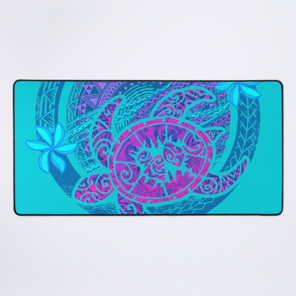 Item preview, Hawaiia - Samoan - Polynesian Tribal Honu Dive Circular Badge designed and sold by sunnthreads.