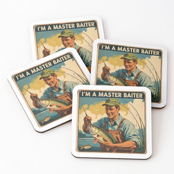 Item preview, I'm a master baiter.  designed and sold by NicMacTees.