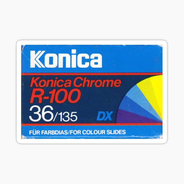 Item preview, Konica Chrome R-100 box designed and sold by MS80 design.