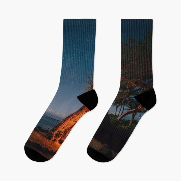 Item preview, Hut by the campfire under the stars II designed and sold by Majorprint.