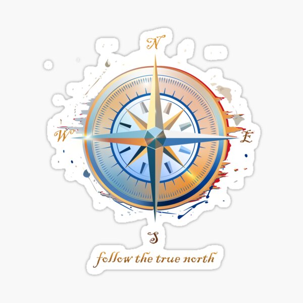 Item preview, Follow the true north designed and sold by Piwitches.
