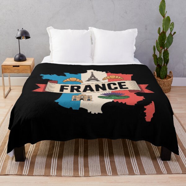 Item preview, France Flag Map designed and sold by Paper Drip.