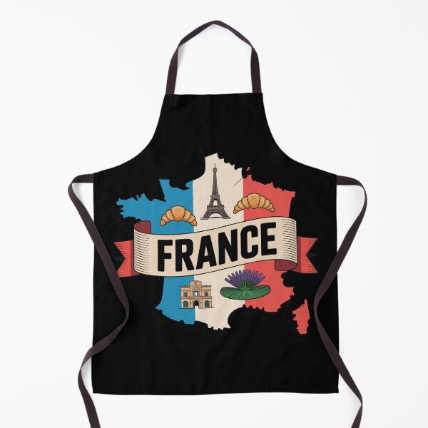 Item preview, France Flag Map designed and sold by Paper Drip.