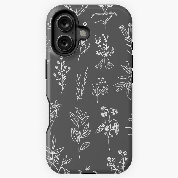 Item preview, Patagonische Wildblumen – Kohle designed and sold by Anis Illustration.
