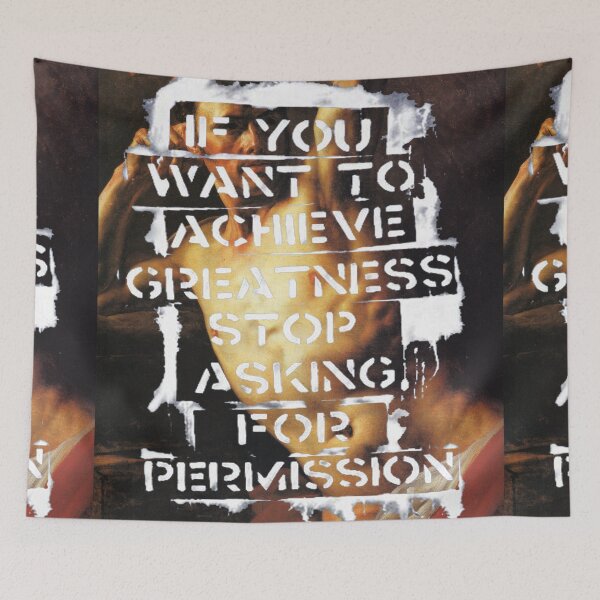 Item preview, Stop asking for Permission Print designed and sold by Richard-Hible.
